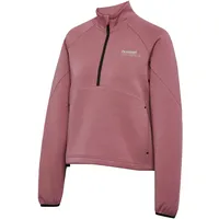 Hummel Tech Fleece Sweatshirt Halbreißverschluss Wistful Mauve L