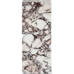 Plinth Calacatta Viola Beistelltisch hoch