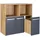 Arthur Berndt Kinderregal Alessio 99 x 92 x 42 cm Eiche braun