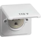 Peha Klappdeckelsteckdose 15 A 125 V Weiß