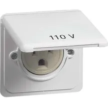 Peha Klappdeckelsteckdose 15 A 125 V Weiß
