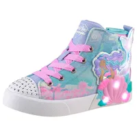 SKECHERS Sneaker »TWINKLE MAGIC LIGHTS«, Blink,-Schnürboots,Reißver.,Glitzer, Größenschablone zum Download