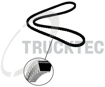 TRUCKTEC AUTOMOTIVE Keilriemen 0819093 für Peugeot AUSTIN LAND ROVER SAAB Volvo Fiat Opel Ford NISSAN BMW DAF ISUZU JAGUAR MAN Mercedes RENAULT