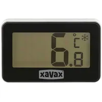 xavax Kühlschrankthermometer 00185853 schwarz