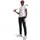 Under Armour Drive Pant black white (001) 4