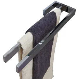 SADENA Agnes Handtuchhalter Edelstahl Weiß 32x3x8,2