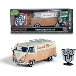 JADA TOYS 253115013 1:24 Wheeljack VW Bus (T7) Wheeljack - Volkswagen Bulli aus Transformers 7: Aufstieg der Bestien