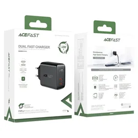 ACEFAST A9, Drinnen, AC, Schwarz – Schwarz