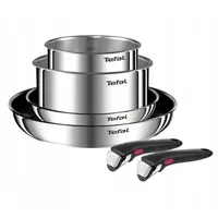 Tefal Ingenio Emotion Topfset, Edelstahl, 6-tlg.