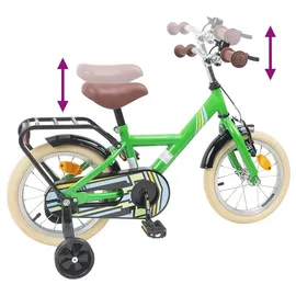 vidaXL Kinderfahrrad 12 Zoll grün