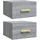 vidaXL Hängenachtschrank Grau Sonoma 35 x 35 x 20 cm Grau