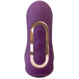 Javida Vibrator „4 Function“ mit Klopffunktion und Klitorissauger lila