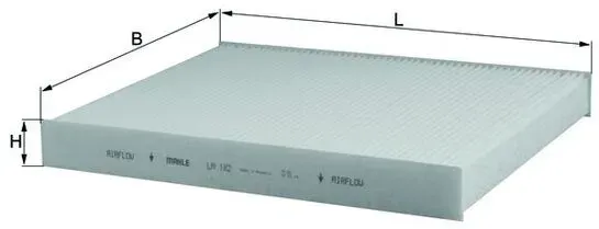 MAHLE Filter, Innenraumluft la182 für CUPRA VW