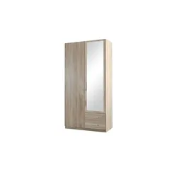 Kleiderschrank  Osake ¦ holzfarben ¦ Maße (cm): B: 91 H: 199 T: 58.0