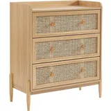 BAÏTA PABLO02 Kommode für Kinder, natürlich, Länge 80 cm, Natur