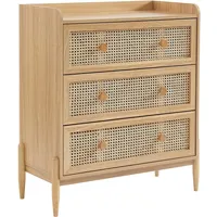 BAÏTA Kinderkommode PABLO02 80 x 40 cm Holz massiv natur