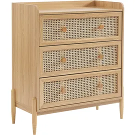 BAÏTA Kinderkommode PABLO02 80 x 40 cm Holz massiv natur