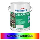 REMMERS Deckfarbe Wetterschutzfarbe Holzfarbe 5L SONDERTON FARBWAHL