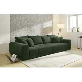 luma-home schönes für dein zuhause luma-home Big-Sofa, Grün Textil, 4-Sitzer, einzeln stellbar,Rechteckig, 306x86x134 cm Wohnzimmer, Sofas / Couches, Sofas, Bigsofas