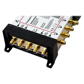 PremiumX PXMS 5/6 Multischalter mit Netzteil Multiswitch 1 SAT für 6 Teilnehmer