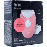 Braun Silk-épil 3-277 weiß/rosa