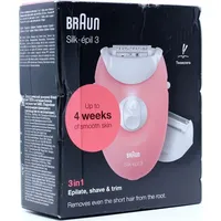 Braun Silk-épil 3-277 weiß/rosa