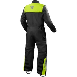 RevIt! Regenanzüge Unisex Schwarz/Neon-Gelb S