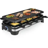 Princess 162650 Raclette 10Pfännchen, Antihaftbeschichtung, Grillfunktion, kabelgebunden, Kontrolll