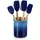 Le Creuset Kochkellen-Set 5tlg. Silikon Azure Blue