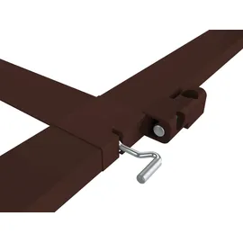 hecht International Master SlimPlus 100 x 210 cm braun