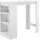 [en.casa] Bartisch Kouvola 110 x 50 x 103 cm Weiß