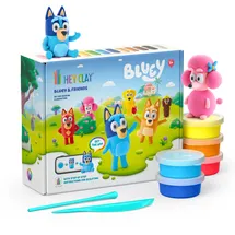 Hey Clay Bluey & Friends-Set 15 Dosen Modelliermasse