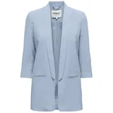 Damen Blazer mit angedeuteten Paspeltaschen Modell ELLY Hellblau 42