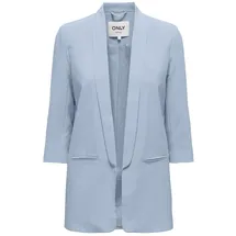 Only Damen Blazer mit angedeuteten Paspeltaschen Modell 'ELLY', Hellblau, 42