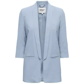 Only Damen Blazer mit angedeuteten Paspeltaschen Modell 'ELLY', Hellblau, 42