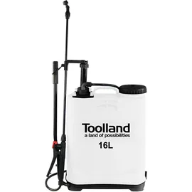 Toolland Rückensprühgerät Drucksprüher 16 l