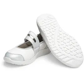 VITAFORM Mary-Jane Damen Silber/Weiß 40