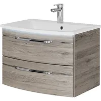 Saphir »Serie 7045 Mineralmarmor-Waschtisch und Unterschrank, 71,5 cm breit«,