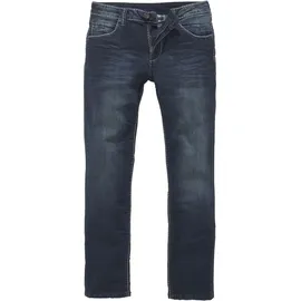 Camp David Straight-Jeans NI:CO:R611, mit markanten Steppnähten 38, Länge 32, blau Herren, Gr.