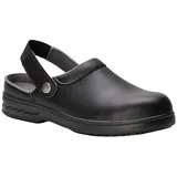 PORTWEST Steelite Sicherheitsclog SB AE WRU, Größe: 38, Farbe: Schwarz, FW82BKR38