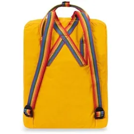 Fjällräven Kanken Rainbow 16 l warm yellow/rainbow pattern