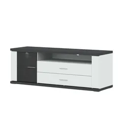 Primo TV-Lowboard  Titan ¦ grau ¦ Maße (cm): B: 168 H: 60 T: 52.0