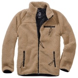 Brandit Textil Brandit Teddyfleece Jacket, in Camel-XXL