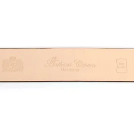 Anthoni Crown Ledergürtel schwarz 85