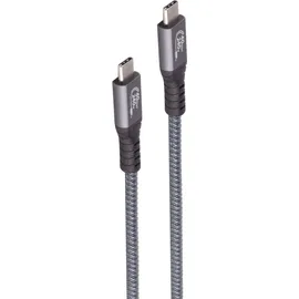 ShiverPeaks BS13-68035 USB Kabel 2 m USB4 Gen 3x2 USB C Grau