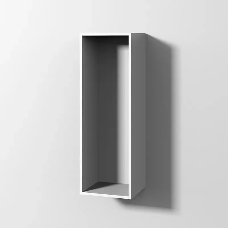 Sanipa Cubes Regalmodul, Weiß-Soft, CU10443 CU10443