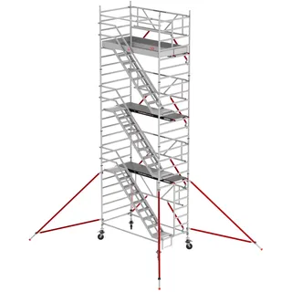 Altrex RS Tower 53-S Aluminium Safe-Quick mit Holz-Plattform 8,20m AH 1,35x1,85m