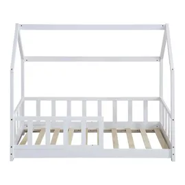 habitat garten Kinderbett Charlotte 80 x 160 cm Holz matt weiß