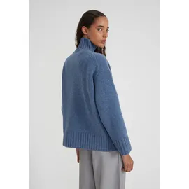 Style Republic Rollkragenpullover OVERSIZED BOXY Blau Melange L