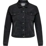 ONLY CARMAKOMA Damen Carwespa Ls Dgd Jacket DNM, Dark Grey Denim, Numeric_48 - 48
